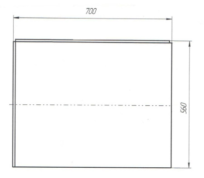 Панель боковая FLAT 70 L Панель боковая FLAT 70 L