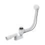 Сифон для ванны автомат комплект, белый