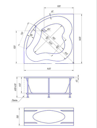 Рама разборная "CASSANDRA" Рама разборная "CASSANDRA"