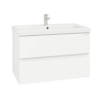 Тумба Onika Эвада 80 подвесная, белая (ум. Миранда 80/ Como-80) Тумба Onika Эвада 80 подвесная, белая (ум. Миранда 80/ Como-80)