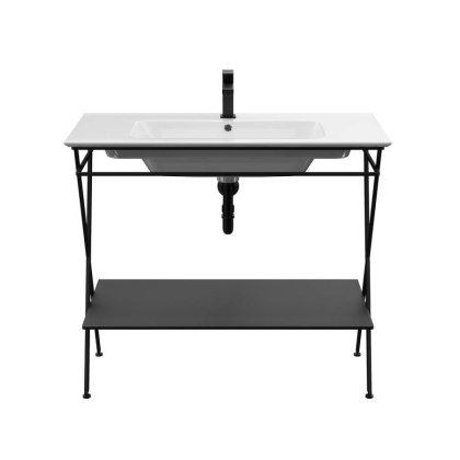 Металлическая структура PIANO Next напольная 95, черная матовая PIA.N.95\BLK