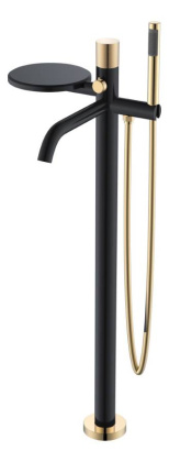Смеситель STICK напольный BLACK TOUCH GOLD Смеситель STICK напольный BLACK TOUCH GOLD