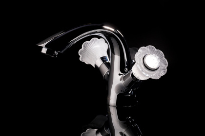 Смеситель для умывальника, Camelia хром_Комплект