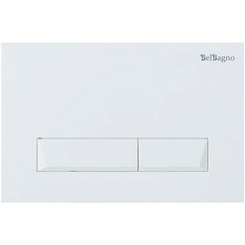 Кнопка смыва BelBagno MARMI, цвет-белый
