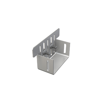 Заглушка для дренажных желобов 100 мм, нержавеющая сталь