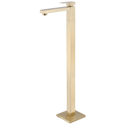 Смеситель для раковины Abber Daheim AF8241G золото матовое Смеситель для раковины Abber Daheim AF8241G золото матовое