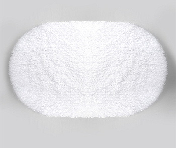 Коврик для ванной комнаты Dill, 100х60х3 см, белый, BM-3940