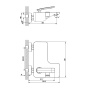 Смеситель Lemark  Bellario LM6802C для ванны Смеситель Lemark  Bellario LM6802C для ванны