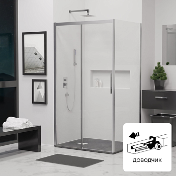 Душевой уголок RGW LE-41 (LE-12 + Z-050-2) 1900x700