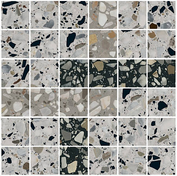 Декор мозаичный SG6531\MM Toscana черный,белый (30см*30см*9мм) (6шт/0,09м2) , шт Декор мозаичный SG6531\MM Toscana черный,белый (30см*30см*9мм) (6шт/0,09м2) , шт