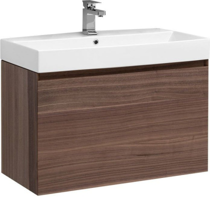 Тумба под раковину Aquanet Нью-Йорк 85 орех