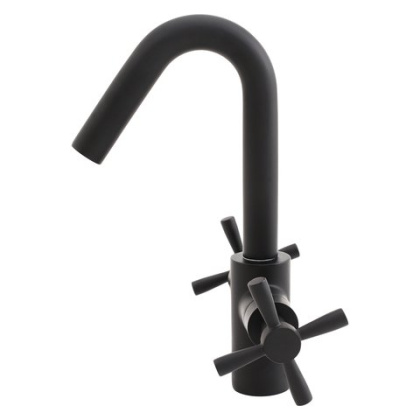 Смеситель для раковины Orange Mia M34-011b черный Смеситель для раковины Orange Mia M34-011b черный