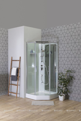 Душевая кабина Aquanet Passion P 2.0 90x90, прозрачное стекло Душевая кабина Aquanet Passion P 2.0 90x90, прозрачное стекло