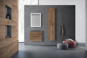 База под керамическую раковину Mia 600 подвесная, 2 выкатных ящика soft close, V.Oak База под керамическую раковину Mia 600 подвесная, 2 выкатных ящика soft close, V.Oak