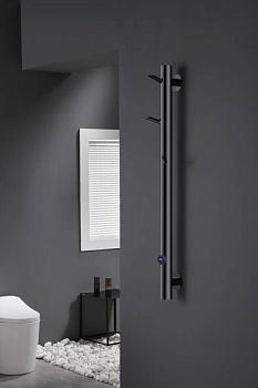 Полотенцесушитель электрический OAK SHINE GUN METAL
