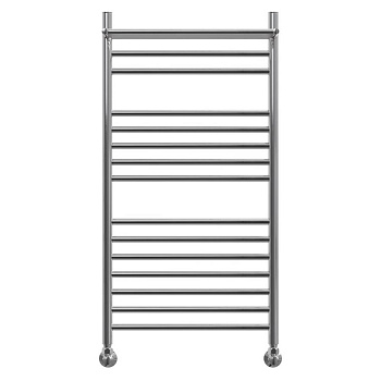 Полотенцесушитель водяной Point Аврора премиум PN10150SP П14 500x1000 с полкой, хром