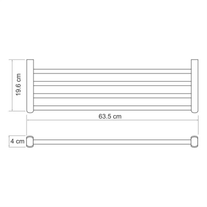 Berkel K-6811 Полка для полотенец