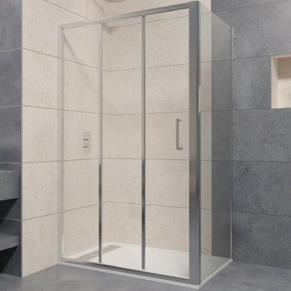 Душевой уголок RGW Passage PA-73 160х100 060873160-011 профиль Хром стекло прозрачное