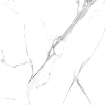 Calacatta Splendid Silver Керамогранит белый 80х80 Полированный