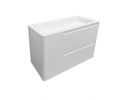 Тумба подвесная под умывальник Kare Luxe 800х450 2 ящика (ШхГхВ) 798х446х607 Тумба подвесная под умывальник Kare Luxe 800х450 2 ящика (ШхГхВ) 798х446х607