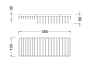 Полка Timo Nelson 150079/00 chrome Полка Timo Nelson 150079/00 chrome