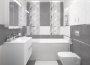 Плитка настенная Betonhome серый 20х50 (11шт/1.1м2),м2 Плитка настенная Betonhome серый 20х50 (11шт/1.1м2),м2
