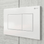 Клавиша смыва Point Ника PN44081W для инсталляции, белая Клавиша смыва Point Ника PN44081W для инсталляции, белая