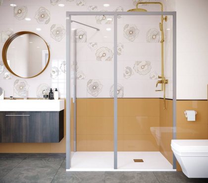 Душевая дверь Creto Nota 122-WTW-120-C-CH-6 стекло прозрачное EASY CLEAN профиль хром, 120х200 см Душевая дверь Creto Nota 122-WTW-120-C-CH-6 стекло прозрачное EASY CLEAN профиль хром, 120х200 см