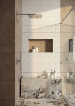 Вставка Ganna Drop latte 20х60