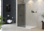 LIBERTA-L-1-70-C-Cr Душевая перегородка с односторонним входом 700x1950 мм LIBERTA-L-1-70-C-Cr Душевая перегородка с односторонним входом 700x1950 мм