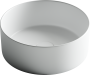 Умывальник чаша накладная круглая (цвет Белый Матовый) Element 358*358*137мм