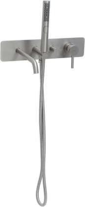 Смеситель для ванны Allen Brau Priority 5.31A06-BN (с внутренней частью) никель браш Смеситель для ванны Allen Brau Priority 5.31A06-BN (с внутренней частью) никель браш