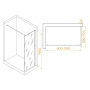Душевая перегородка RGW WA-010B, RGW 351001007-14 Душевая перегородка RGW WA-010B, RGW 351001007-14