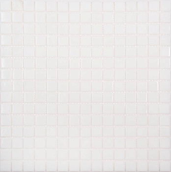 Мозаика AP02 стекло белый (бумага) (20*20*4) 327*327