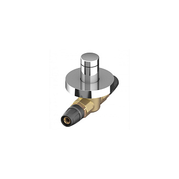 Шаровый кран скрытого монтажа 16 с рукояткой Шаровый кран скрытого монтажа 16 с рукояткой