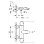 Термостат для ванны, GROHE Grohtherm 1000, хром (34155003) Термостат для ванны, GROHE Grohtherm 1000, хром (34155003)