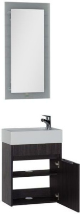 Мебель для ванной Aquanet Лидс 50 эвкалипт мистери Мебель для ванной Aquanet Лидс 50 эвкалипт мистери