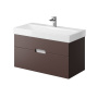 Тумба под раковину Creto Malibu Chocolate 100 Тумба под раковину Creto Malibu Chocolate 100