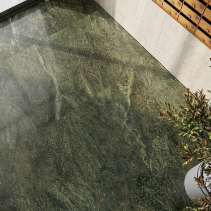 Керамический гранит SG593402R Риальто Нобиле зеленый темный лаппатированный (119,5см*238,5см*11мм) (, м2