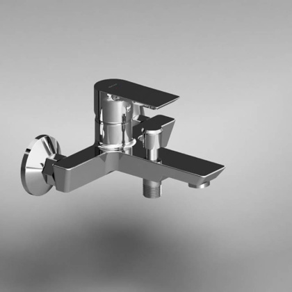 471000001 Apollo Смеситель для ванны и душа, хром