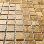 Мозаика натуральный камень Madrid-15 slim полированная (чип 4*15*15) 30,5*30,5(25шт.-2,326м2), м2