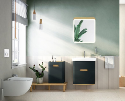 Тумба с раковиной Vitra Sento 65 60834