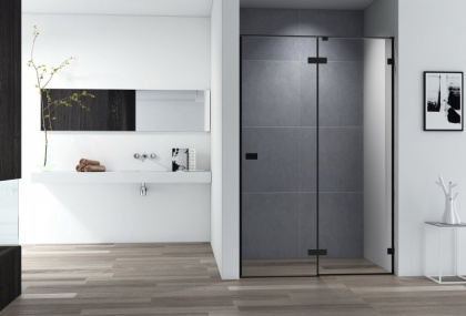 BELLAGIO-B-12-140-C-NERO Душевая дверь