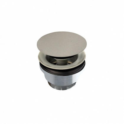 Донный клапан для раковины, титановый атласный Донный клапан для раковины, титановый атласный