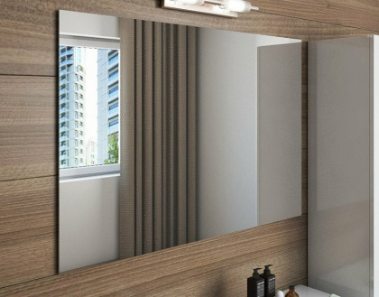 Зеркало навесное (ШхГхВ) 1200х20х700