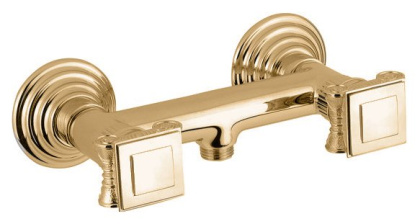 OLIMP-DS-02-O Смеситель для душа ,бронза, ручки бронза