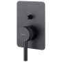 Смеситель для душа Allen Brau Priority X2 5.31011-31 (с внутренней частью) черный матовый