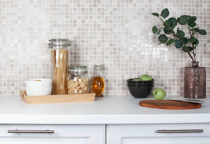 Мозаика натуральный мрамор GREY POLISHED 20х20, Classic