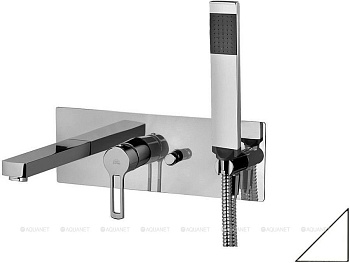 Смеситель для ванны с душем Paffoni Ringo RIN001BO (с внутренней частью) Смеситель для ванны с душем Paffoni Ringo RIN001BO (с внутренней частью)