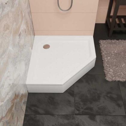 Душевой поддон RGW Style-TR 90 x 90 см трапеция, трапеция, акриловый, белый, 16180599-11